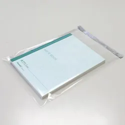 簡単封緘OPP袋。テープ付透明封筒（A4サイズ）