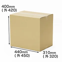 【宅配120サイズ】A3用紙対応ダンボール箱 深さ40cm
