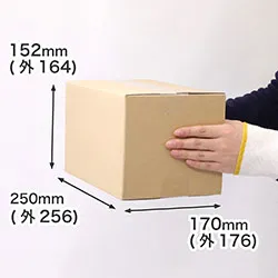 (広告入)宅配60サイズ 梱包・発送用ダンボール箱 (3辺合計60cm)