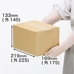郵便局（日本郵便）の「ゆうパック・箱（小）」と同寸の段ボール箱｜ゆうゆうメルカリ便・定形外郵便