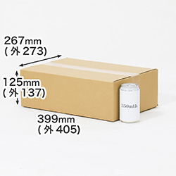350ml缶 24本用ダンボール箱