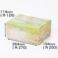 【宅配60サイズ】絵画ダンボール（モネの睡蓮-3）