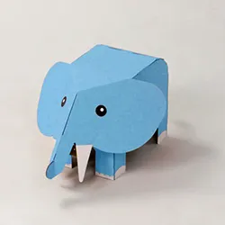 Big Bravo。(水色)ダンボール