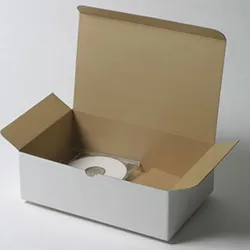 栄養補助食品梱包用ダンボール箱 | 292×186×92mmでB式底組タイプの箱