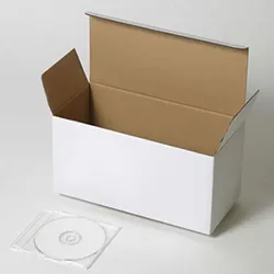 スフレチーズケーキ梱包用ダンボール箱 | 294×134×148mmでB式底組タイプの箱