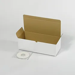 冷凍たい焼き梱包用ダンボール箱 | 360×150×110mmでB式底組タイプの箱