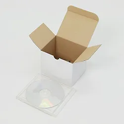 バスボム(入浴剤)梱包用ダンボール箱 | 117×93×97mmでB式底組タイプの箱