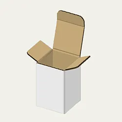 アロマオイル梱包用ダンボール箱 | 48×48×75mmでB式底組タイプの箱