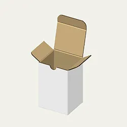 歯固め梱包用ダンボール箱 | 85×75×130mmでB式底組タイプの箱