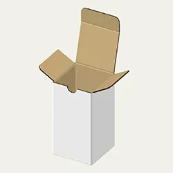 キャンドルスタンド梱包用ダンボール箱 | 75×75×140mmでB式底組タイプの箱