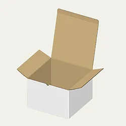 バケツ(7L)梱包用ダンボール箱 | 290×290×200mmでB式底組タイプの箱