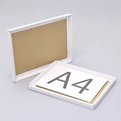 フォトフレーム(A4)梱包用ダンボール箱 | 330×245×20mmでC式タイプの箱