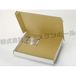 ブリーフケース梱包用ダンボール箱 | 400×330×50mmでN式額縁タイプの箱