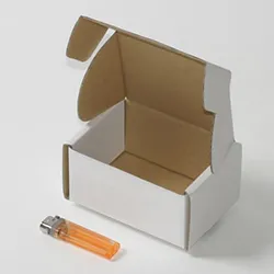 LED作業灯(ワークライト)梱包用ダンボール箱 | 123×92×65mmでN式額縁タイプの箱