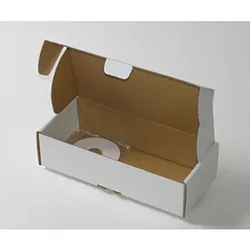スキーグローブ梱包用ダンボール箱 | 340×150×90mmでN式額縁タイプの箱