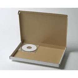 油絵F4号キャンバス梱包用ダンボール箱 | 360×265×25mmでN式額縁タイプの箱