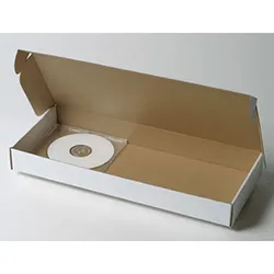 ペーパーカッター梱包用ダンボール箱 | 390×157×43mmでN式額縁タイプの箱