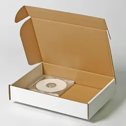 片手グリルパン梱包用ダンボール箱 | 300×224×59mmでN式額縁タイプの箱