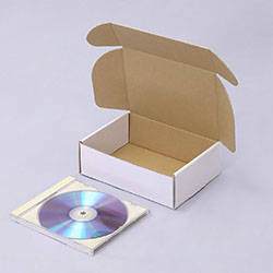 はがきがすっぽり入るサイズのダンボール箱