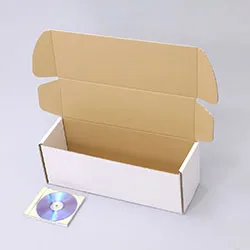 ハンディクリーナー梱包用ダンボール箱 | 420×130×150mmでN式額縁タイプの箱