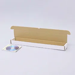 壁掛けハンガーラック梱包用ダンボール箱 | 520×70×38mmでN式額縁タイプの箱