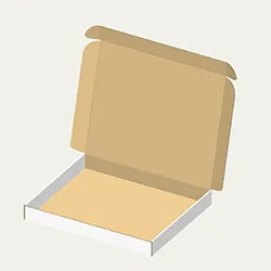 鉄鋳物製プレート梱包用ダンボール箱 | 418×344×46mmでN式額縁タイプの箱
