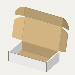 フライパン梱包用ダンボール箱 | 400×240×100mmでN式額縁タイプの箱