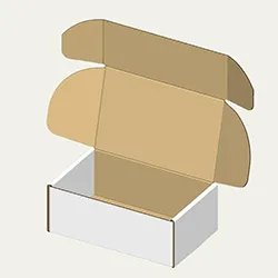 シェルフバスケット梱包用ダンボール箱 | 290×180×110mmでN式額縁タイプの箱