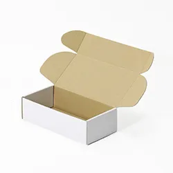 マラカス梱包用ダンボール箱 | 180×90×50mmでN式額縁タイプの箱