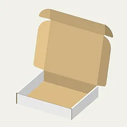 箱型定盤梱包用ダンボール箱 | 360×310×70mmでN式額縁タイプの箱