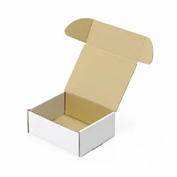 ジャンクションボックス梱包用ダンボール箱 | 125×100×51mmでN式額縁タイプの箱