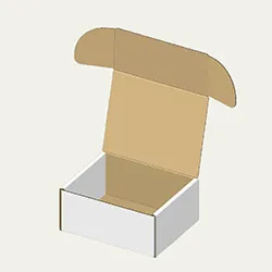 子供食器梱包用ダンボール箱 | 136×110×62mmでN式額縁タイプの箱