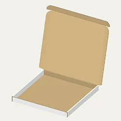 漬物押し蓋梱包用ダンボール箱 | 300×300×25mmでN式額縁タイプの箱