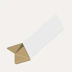 167×167×643ｍｍで三角ポスター式タイプの箱