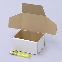 鍵穴シリンダー錠用ダンボール | 100×70×53mmでN式簡易タイプの箱