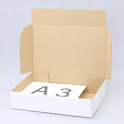 ホテルパン 1/1サイズ梱包用ダンボール箱 | 550×350×120mmでN式簡易タイプの箱