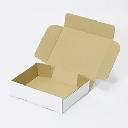 デコレーションポーチ梱包用ダンボール箱 | 170×130×43mmでN式額縁タイプの箱