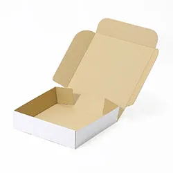 オーブンストーブ用ピザストーン梱包用ダンボール箱 | 275×265×70mmでN式簡易タイプの箱