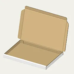 メラミントレー梱包用ダンボール箱 | 325×220×20mmでN式簡易タイプの箱