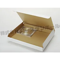 麺切こま板梱包用ダンボール箱 | 310×250×32mmでN式差込タイプの箱