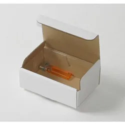 ハンディワックスモップ梱包用ダンボール箱 | 150×90×50mmでN式差込タイプの箱