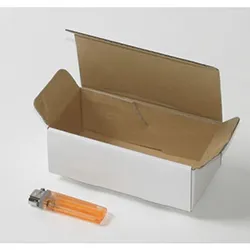 電動爪削り梱包用ダンボール箱 | 160×71×55mmでN式差込タイプの箱