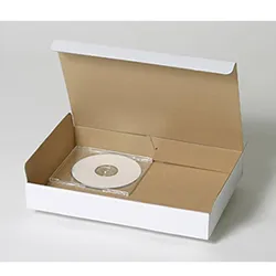 ブルーベリー(4パック)梱包用ダンボール箱 | 303×202×44mmでN式差込タイプの箱
