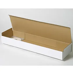 極端に細長いＮ式でピラー等の梱包に使われている箱