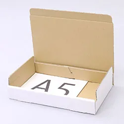 ポータブルソーラーパネル梱包用ダンボール箱 | 300×173×43mmでN式差込タイプの箱