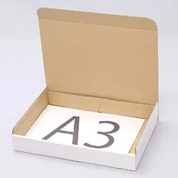 スクールバッグ梱包用ダンボール箱 | 470×320×65mmでN式差込タイプの箱