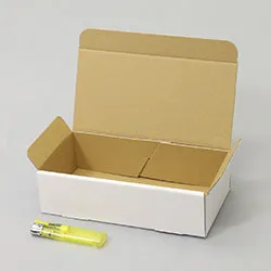 ホワイトボードイレーザー梱包用ダンボール箱 | 190×90×50mmでN式差込タイプの箱