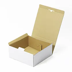 VRゴーグル梱包用ダンボール箱 | 330×310×134mmでN式差込タイプの箱