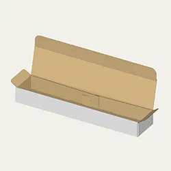 セーフティクッション梱包用ダンボール箱 | 444×86×48mmでN式差込タイプの箱