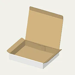 マフィン焼き型梱包用ダンボール箱 | 275×215×43mmでN式差込タイプの箱